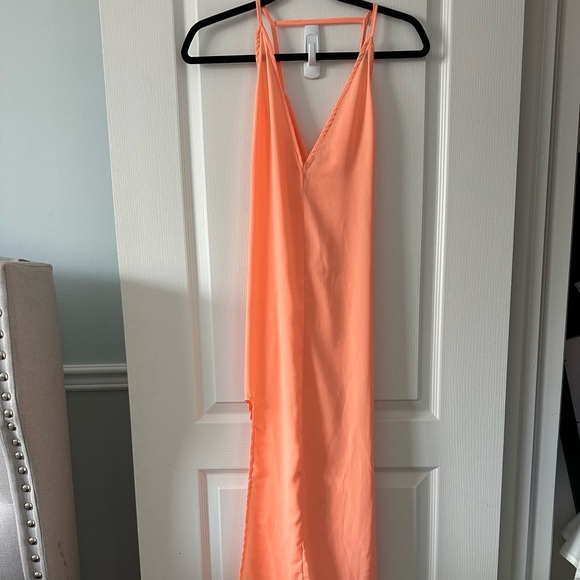 Beautiful Xenia Boutique Coral Salmon Dress - Size XS - Picture 2 of 10